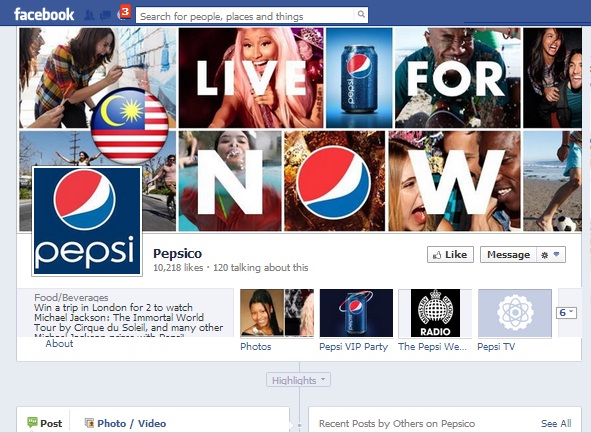 PepsiFacebook