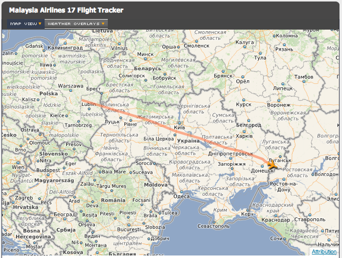 Malaysia-Airlines-Flight-17-Map